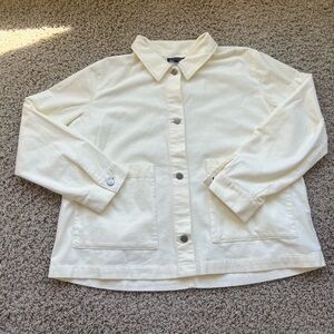 NWOT Cream corduroy Eileen Fisher jacket